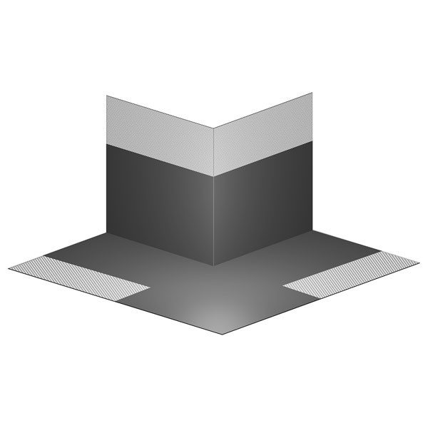 Угол гидроизоляционный внешний Plitonit ГидроЛента 270° 200х200 мм- nav