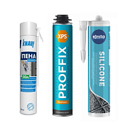 Пены, клеи, герметики