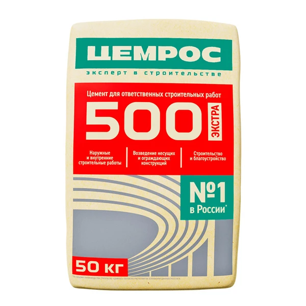 картинка Цемент Евроцемент (ЦЕМРОС) М-500