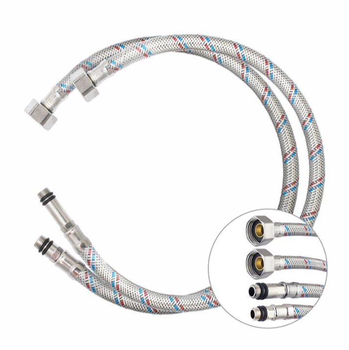 Подводка для смесителя гибкая, нержавеющая