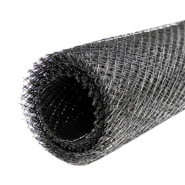 Сетка штукатурная ЦПВС 20х0.7х0.5 мм оцинкованная 10х10 мм 1х25 м рулон- nav