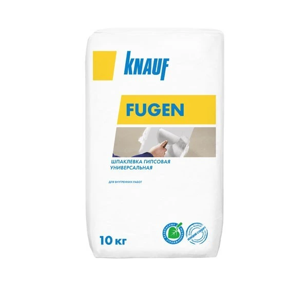 Шпатлевка гипсовая КНАУФ-Fugen 10 кг- nav