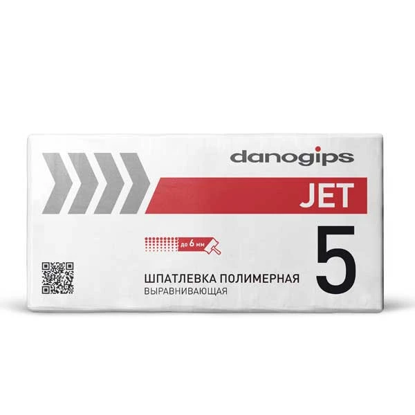 Полимерная шпатлевка DANO JET 5 25 кг - nav
