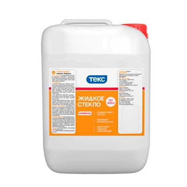 Добавка жидкое стекло ТЕКС натриевое 15 кг- nav