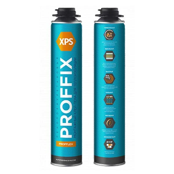 Клей-пена для пенополистерола Proffix XPS 850 мл- nav