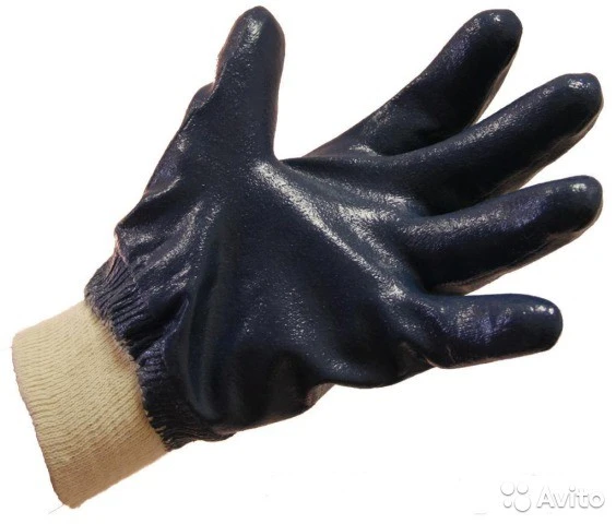 Перчатки с нитриловым полным покрытием- nav
