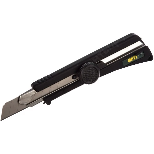 Нож технический усиленный, Профи, 18 мм- nav