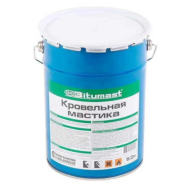 Мастика кровельная Bitumast, 5 л- nav