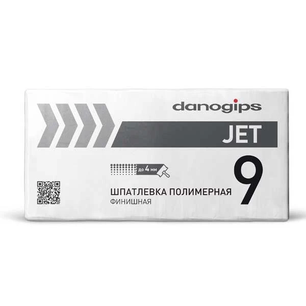 Финишная полимерная шпатлевка DANO JET 9 20 кг- nav