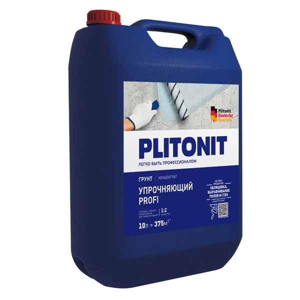 Грунт Plitonit Упрочняющий Profi 10 л концентрат 1:2- nav