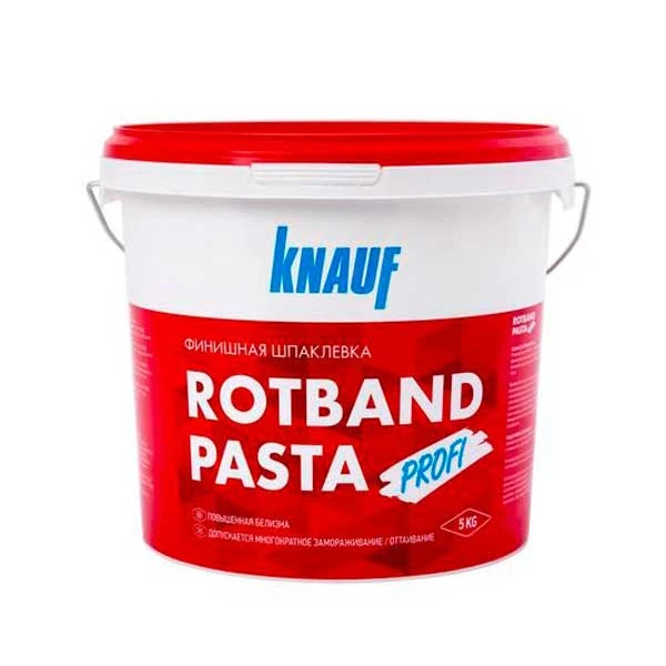 Шпаклевка финишная КНАУФ-Ротбанд Паста Профи 5 кг- nav