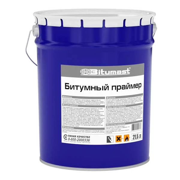картинка Праймер битумный 21,5 л/18кг