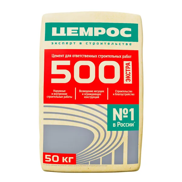 картинка Цемент ЦЕМРОС М500