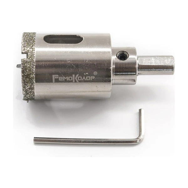 Коронка алмазная RemoColor по стеклу и керамограниту 35х67 мм- nav