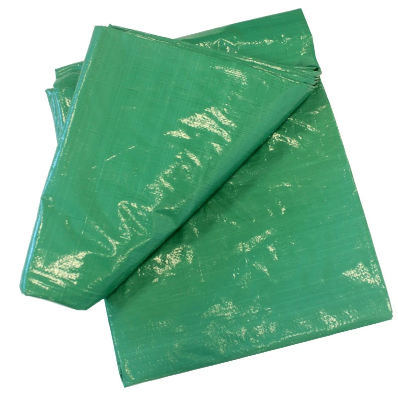 Тент защитный 4х10м, цвет зеленый, 120г/м2- nav