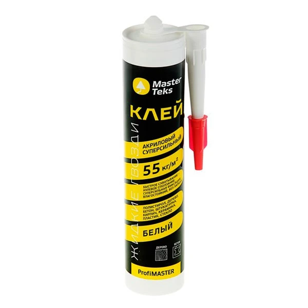 Монтажный клей MasterTeks акриловый (469 г)-0