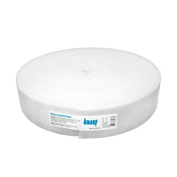 Лента кромочная демпферная Кнауф 100х8 мм, для полов- nav