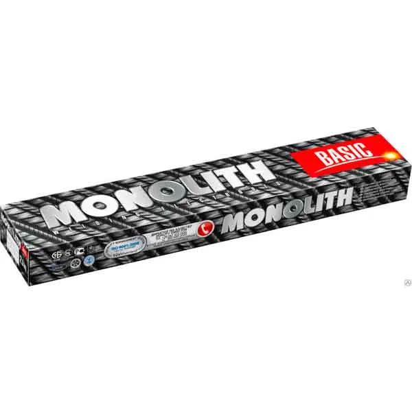 Электроды УОНИ 13-55 ТМ Monolith 4 мм 5 кг картинка Электроды УОНИ 13-55 ТМ