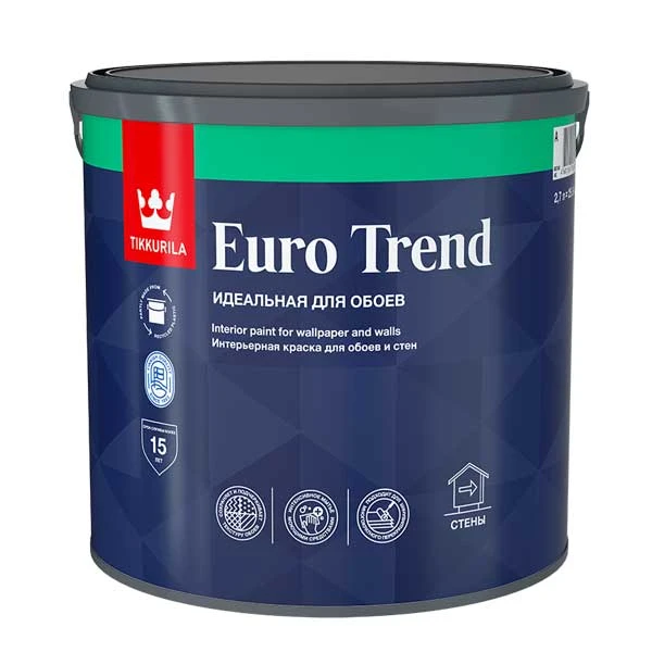 картинка Краска ТИККУРИЛА EURO TREND