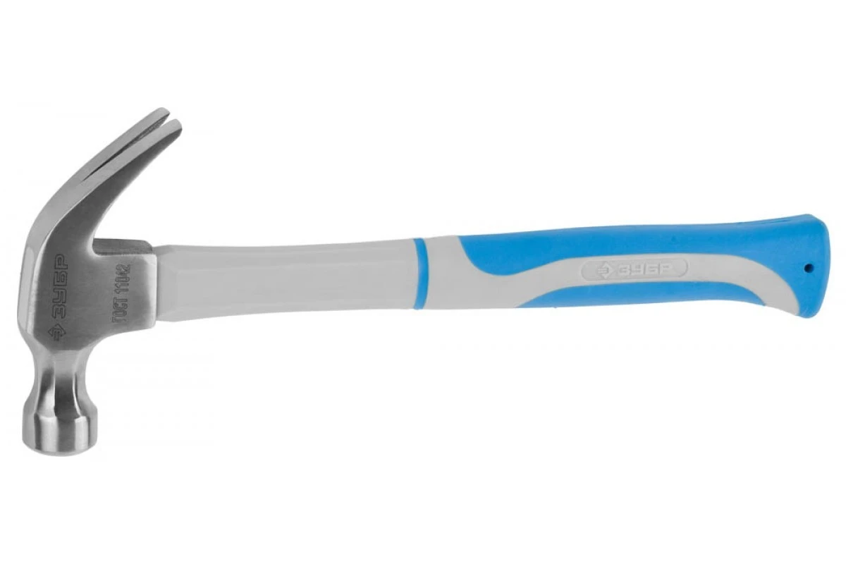 Молоток-гвоздодер 450 гр цельнокованный- nav