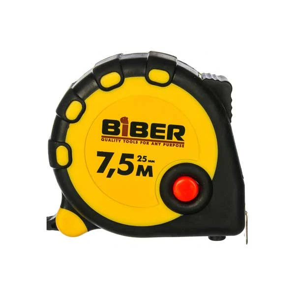 Рулетка Biber Standart 7.5 мх25 мм- nav