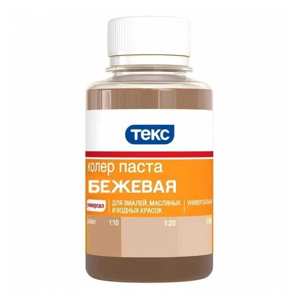 Колер паста Текс Универсал бежевая №15 0.1 л- nav
