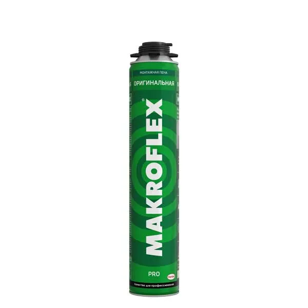 Пена монтажная профессиональная Makroflex Shaketec 750 мл картинка Пена монтажная профессиональная Makroflex