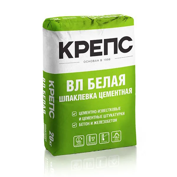 картинка Шпаклевка цементная Крепс
