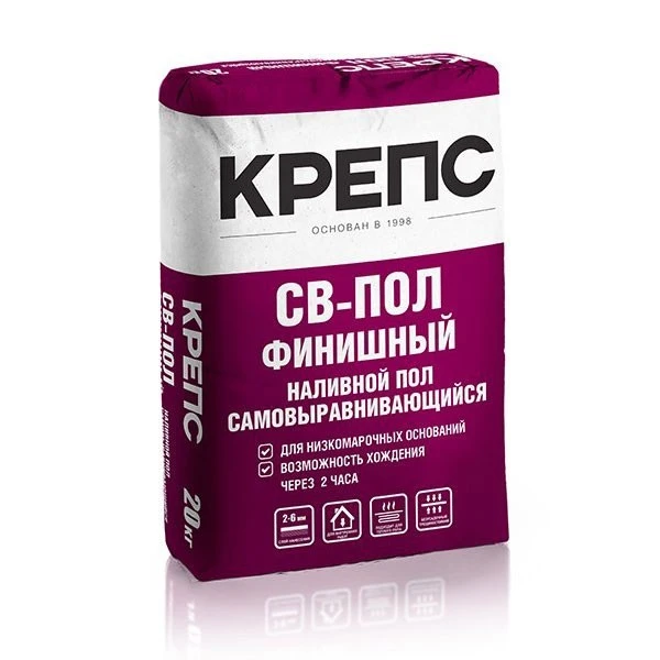 Ровнитель финишный Крепс СВ-пол 20 кг- nav