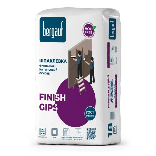 картинка Шпаклевка Bergauf Finish Gips