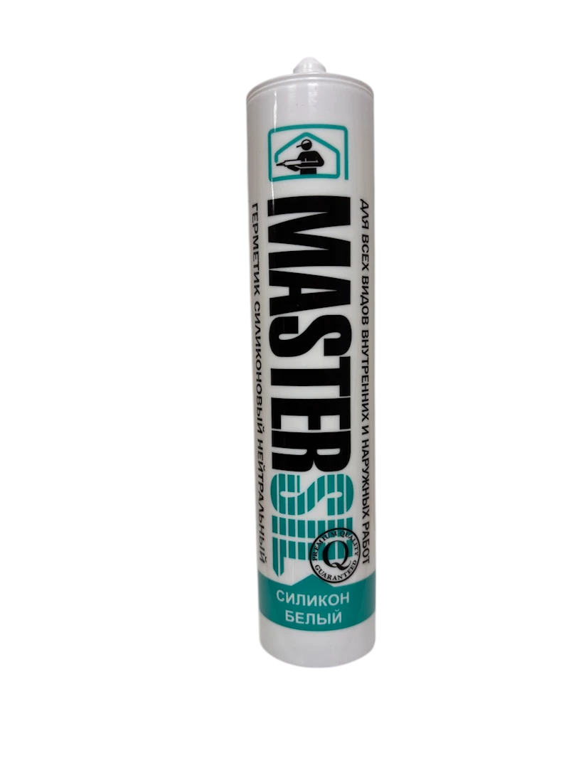Герметик силиконовый нейтральный MASTERSIL белый